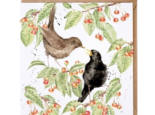 Wrendale Designs Wenskaart The Cherry Tree