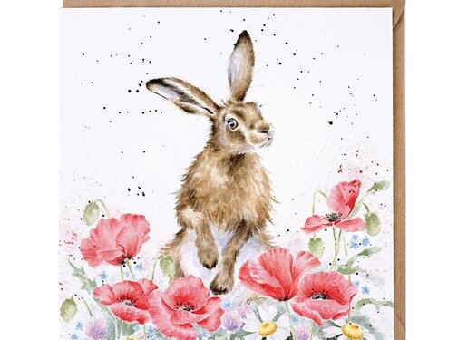 Wrendale Designs Wenskaart Field of Flowers