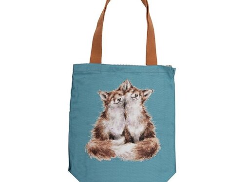 Wrendale Designs Canvas Draagtas Vossen Contentment