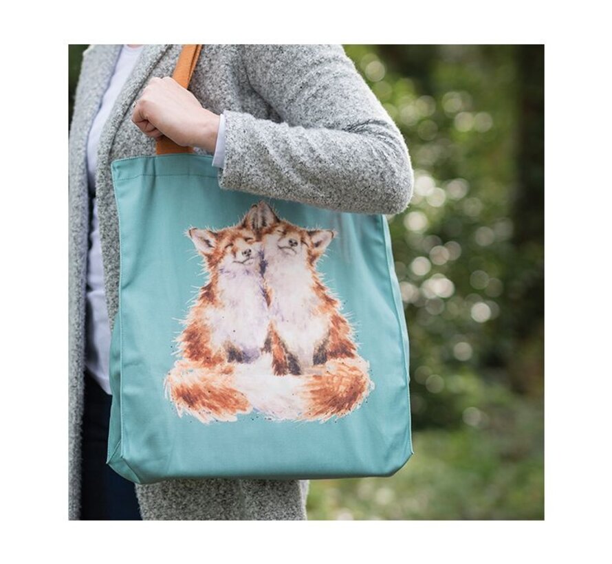 Canvas Tote Bag Contentment