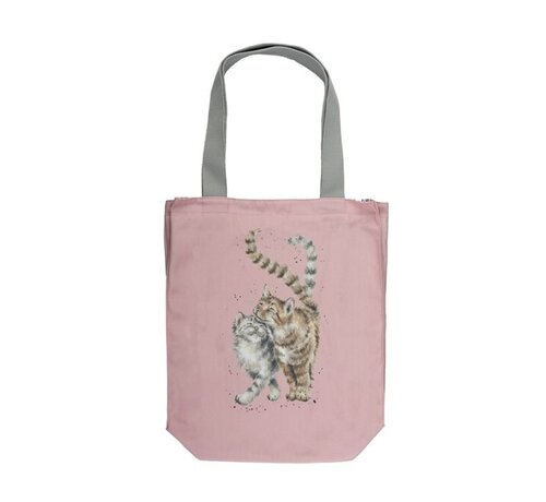 Wrendale Designs Canvas Draagtas Poezen Feline Good