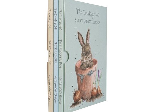 Wrendale Designs Set of 3 Notebooks - The Country Set