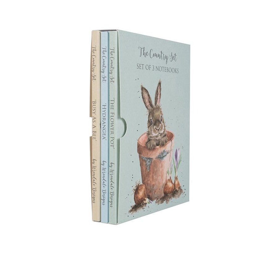 Set of 3 Notebooks - The Country Set