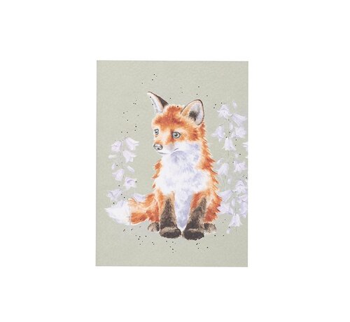 Wrendale Designs A6 Fox Notebook - Contemplation