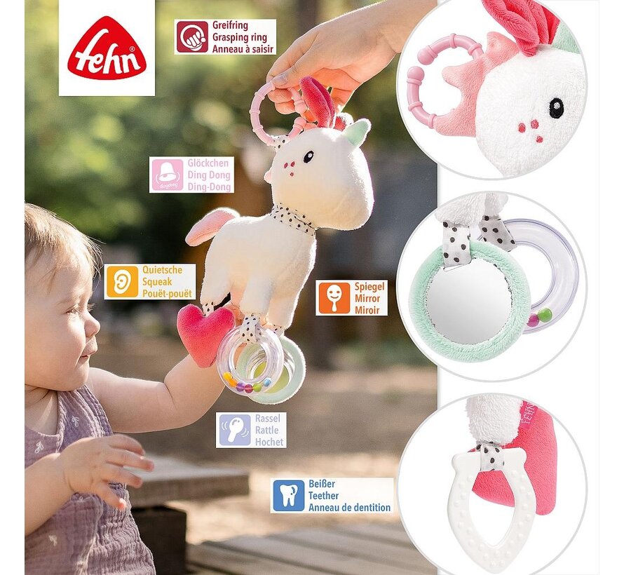 Activity unicorn with ring
