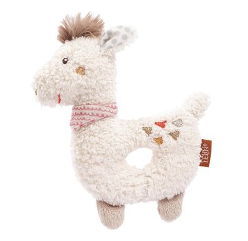 Fehn Soft ring rattle llama