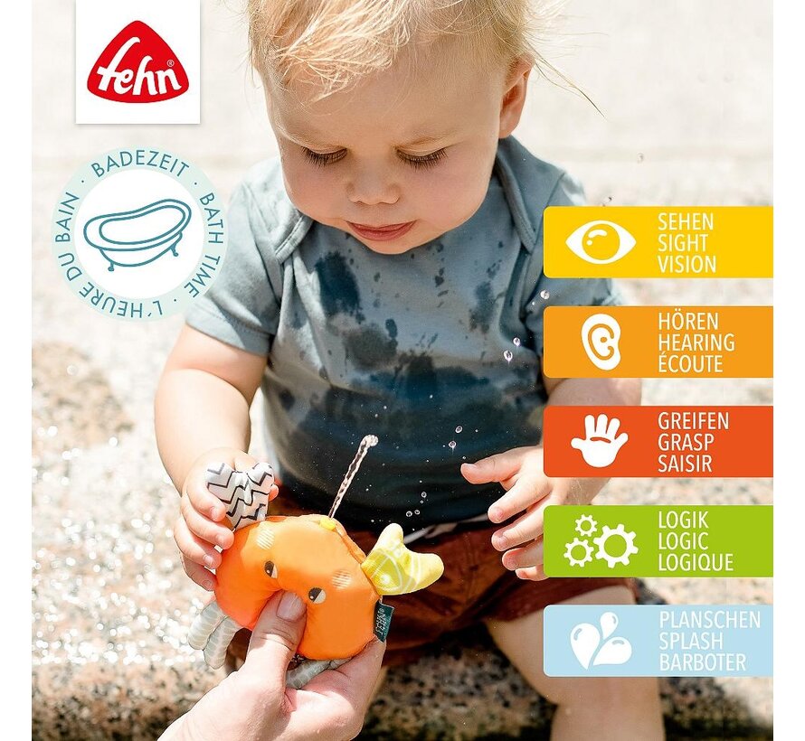 Badspeelgoed Waterspuiters Vis&Krab set 2-delig