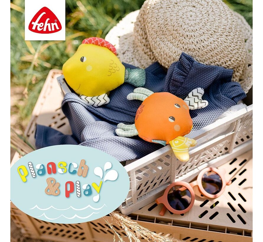 Badspeelgoed Waterspuiters Vis&Krab set 2-delig