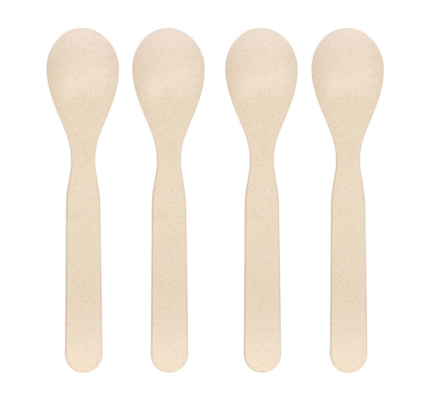 Spoon Set PP/Cellulose Happy Rascals Smile Sky Blue