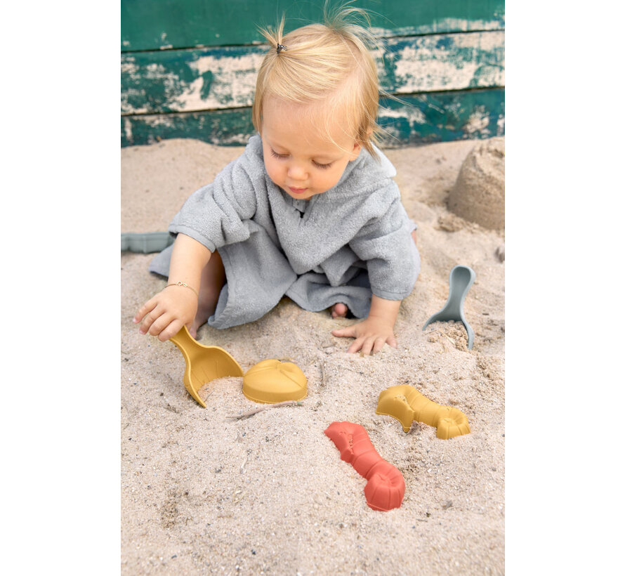 Beach play set Water Friends Yellow 5-pcs