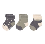 Lässig Newborn Socks GOTS 3 pcs assorted