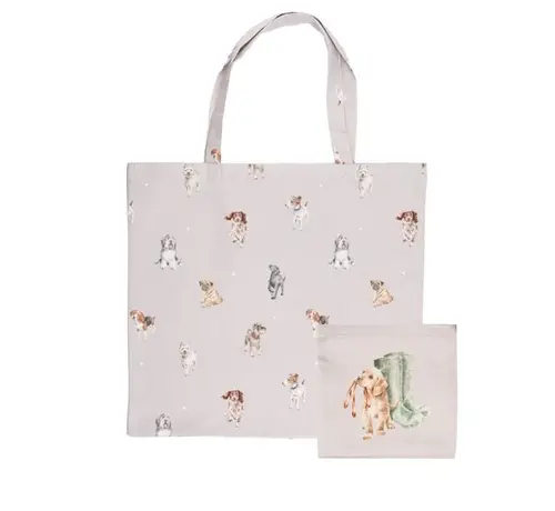 Wrendale Designs Foldable Shopping Bag A Dog's Life