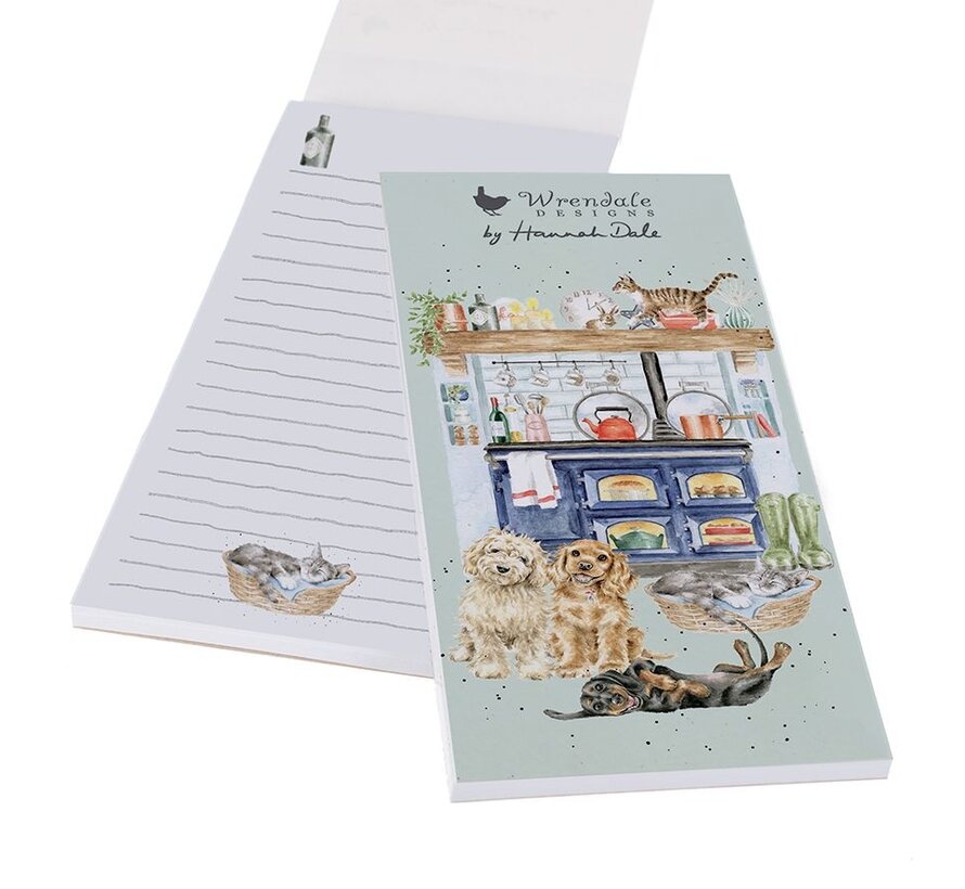 Magnetisch Notitieblokje Hond Country Kitchen