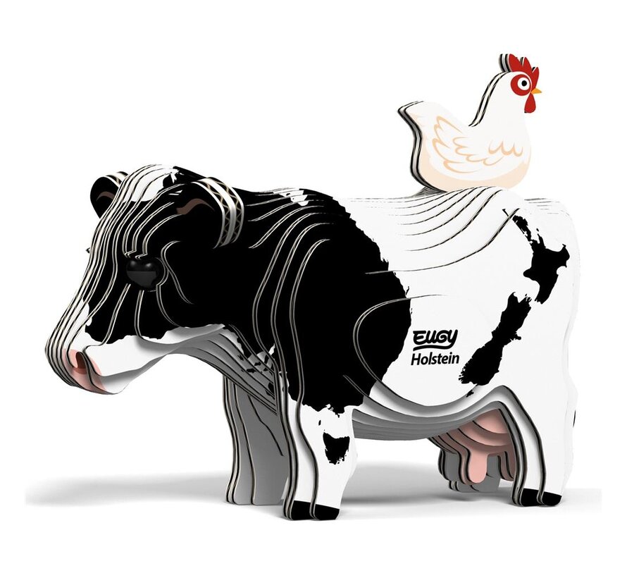 3D Bouwpakket Holstein Koe