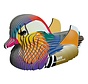 3D Cardboard Model Mandarin Duck