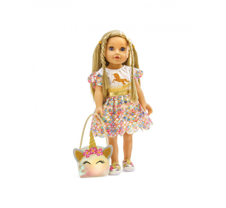 Poppen Ballerinas Unicorn size 30-34cm