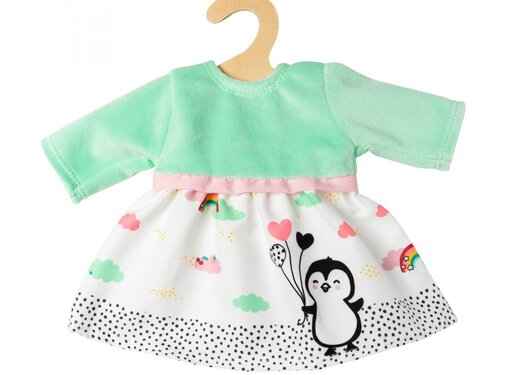 Heless Poppenkleding Jurk Pinguin size 28-35cm
