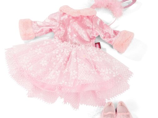 Götz Boutique, combi "Frau Hase", staanpoppen 45-50 cm (Inhoud: 5-delig)