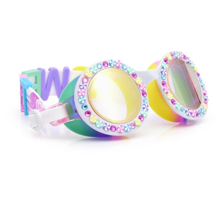 Zwembril Bright Stripe Rainbow Ribbon