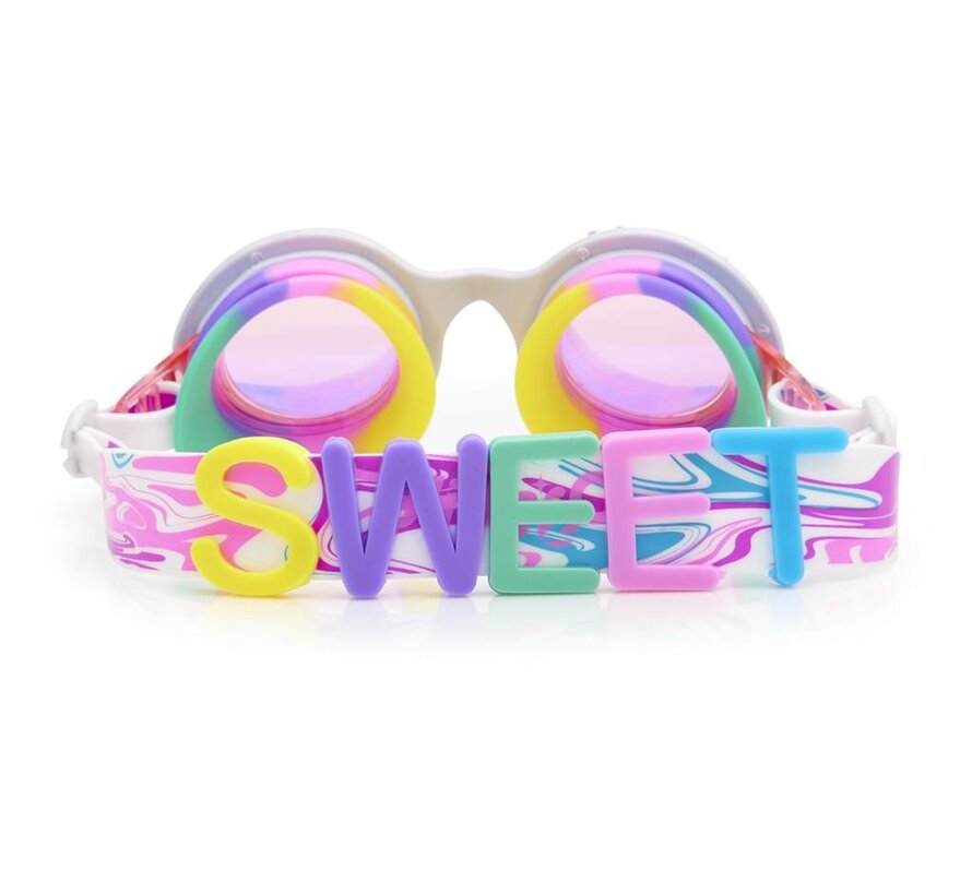 Zwembril Bright Stripe Rainbow Ribbon