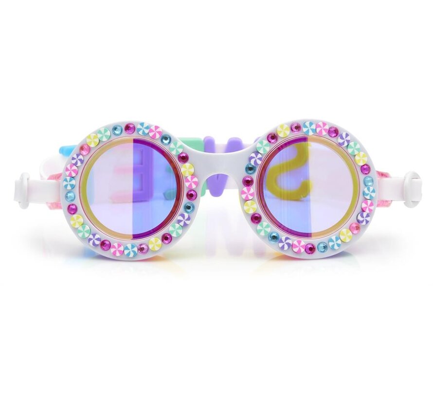 Zwembril Bright Stripe Rainbow Ribbon