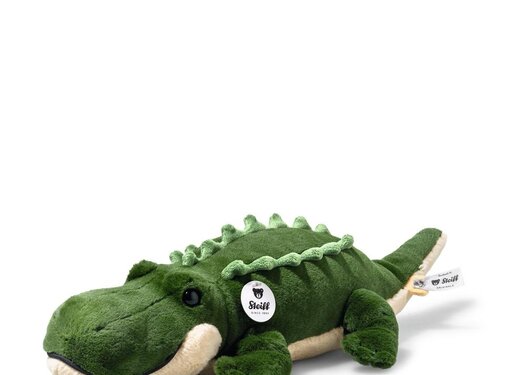 Steiff Knuffel Krokodil Rocko Groen 40cm
