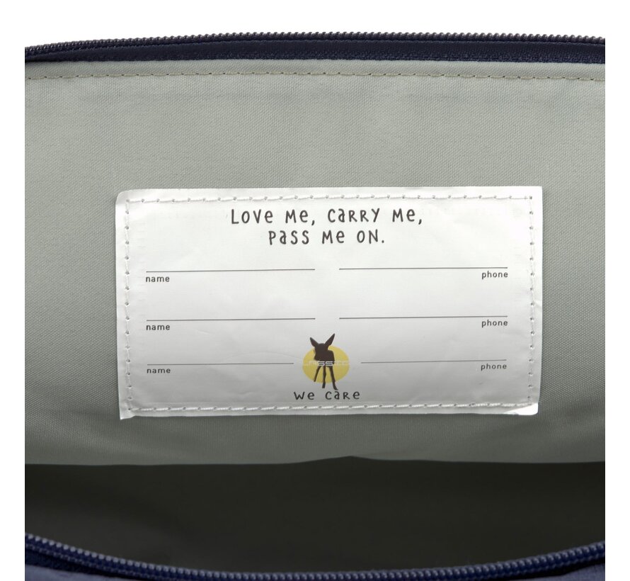 Medium Rolltop Backpack Little Gang Navy