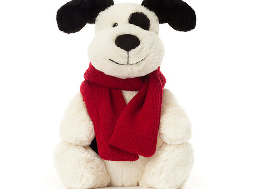 Jellycat Knuffel Bashful Winter Puppy