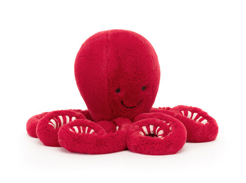 Jellycat Cranberry Octopus Little