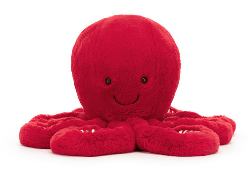 Jellycat Cranberry Octopus Large