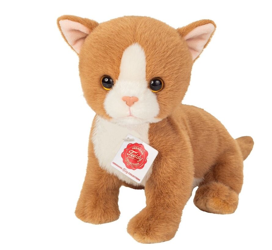 Soft Toy Kitten Red 24cm