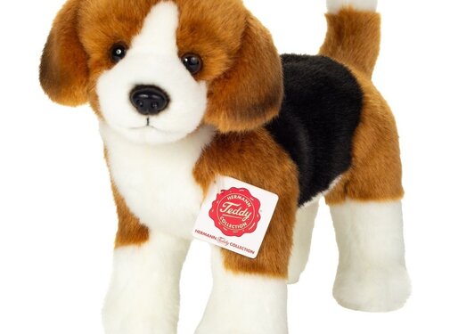 Hermann Teddy Knuffel Beagle Staand 23cm