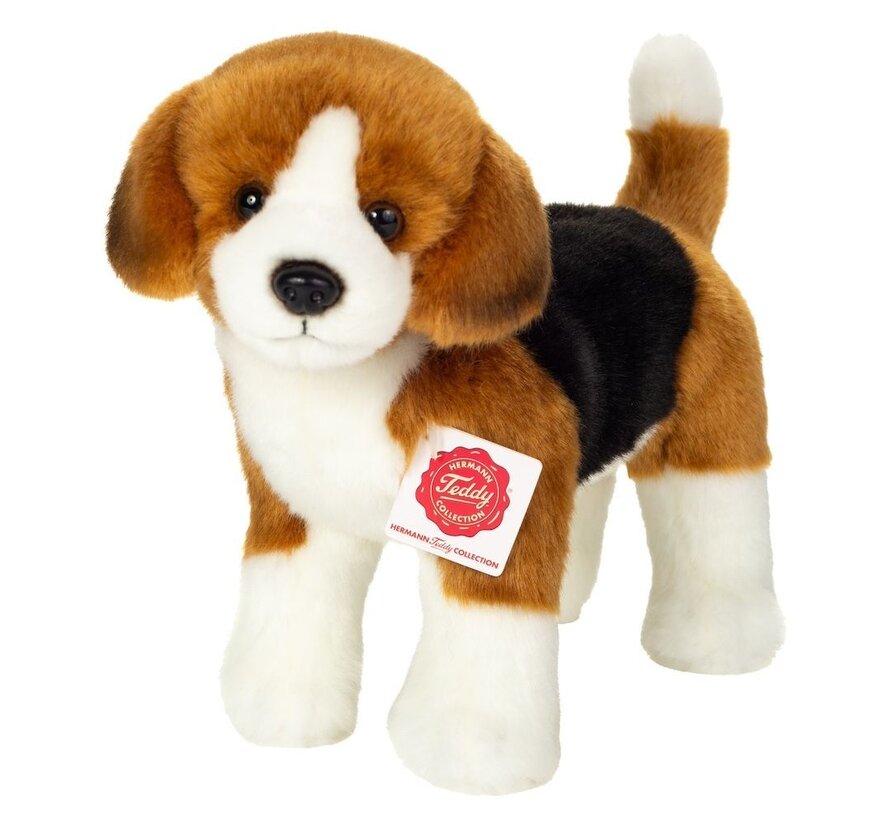 Soft Toy Beagle Standing 23cm