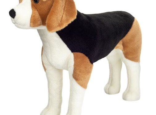 Hermann Teddy Soft Toy Beagle Standing 60cm
