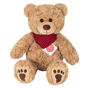 Hermann Teddy Soft Toy Teddy Curtis with shawl 30cm