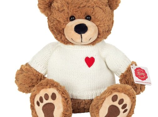 Hermann Teddy Knuffel Teddy Percy met Trui 30cm