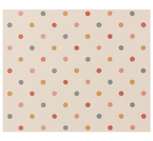 Maileg Cadeaupapier Multi Dots per 4 Meter