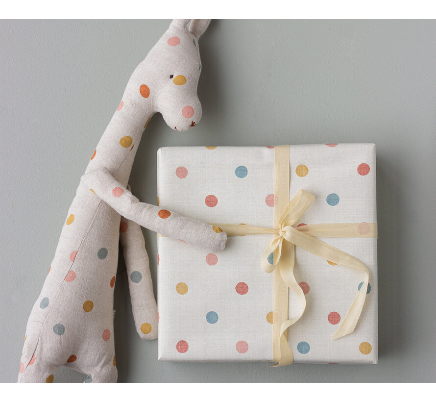 Cadeaupapier Multi Dots per 4 Meter