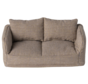 Poppenhuis Sofa Geruit 17cm