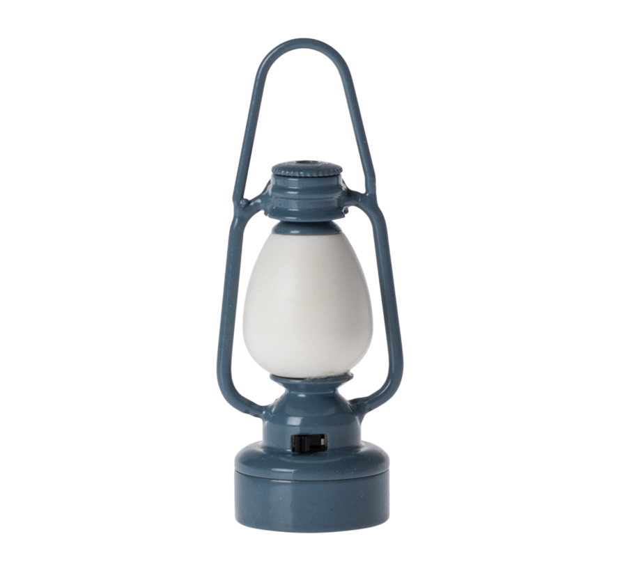 Vintage Lantern Mouse Blue