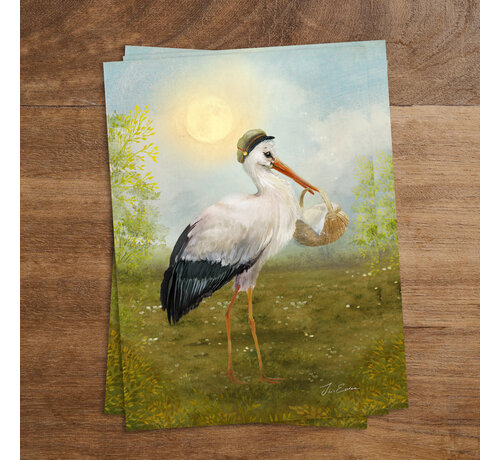 Iris Esther Special Delivery postcard