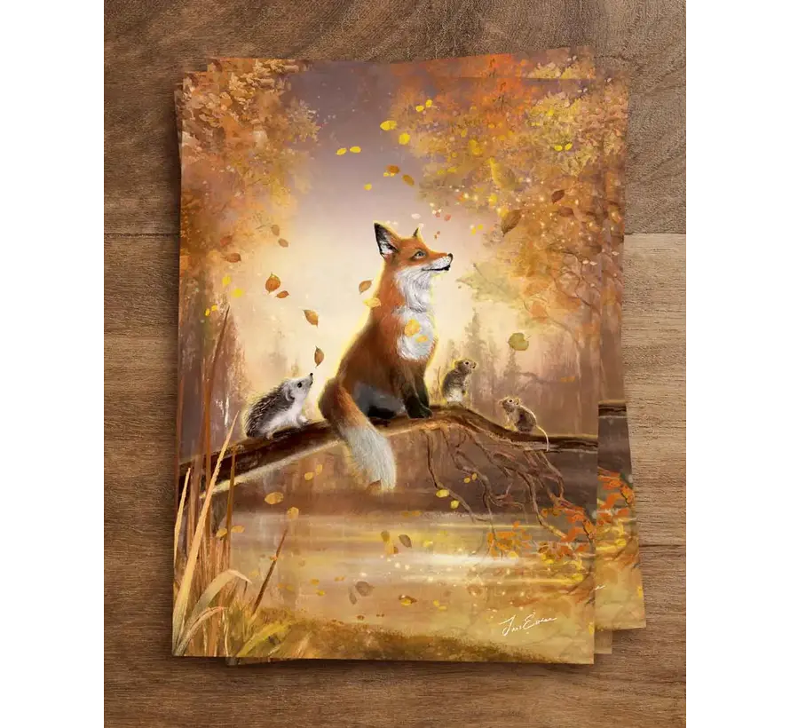 Postkaart Wonder Fall