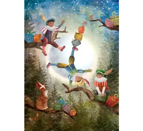 Postkaart Pakjes Plezier