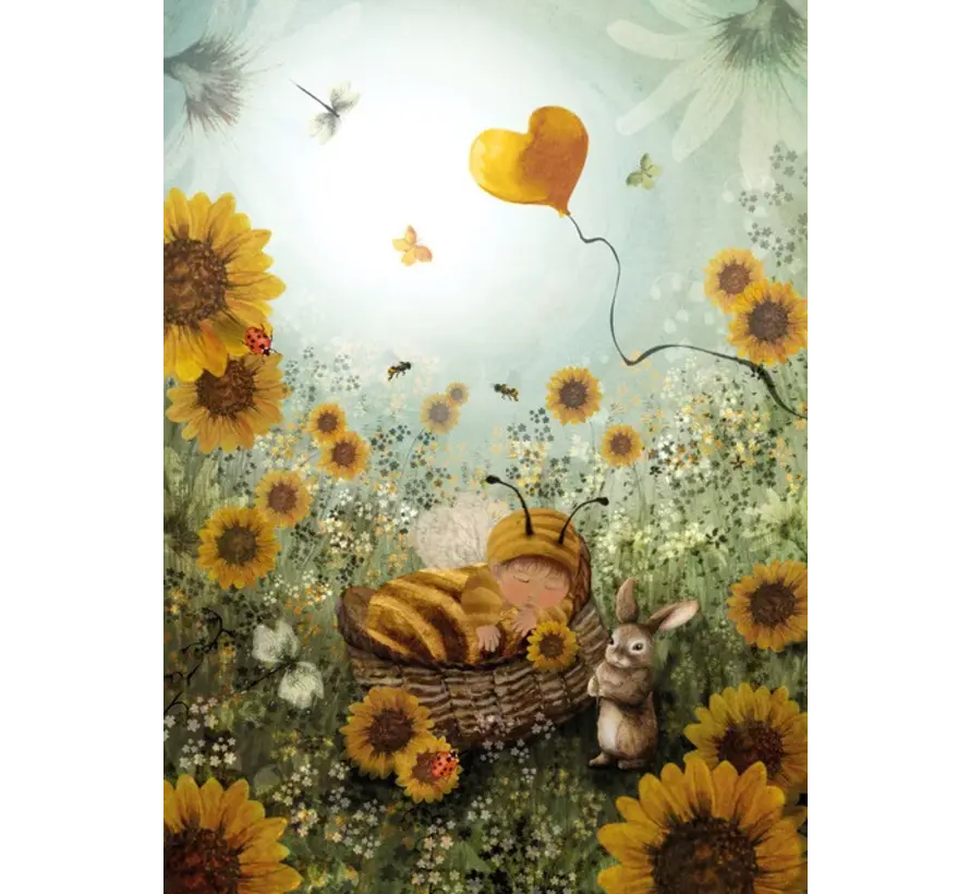 Postkaart My Little Honeybee