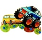 Kapstok Kinderkapstok Monstertruck Hout