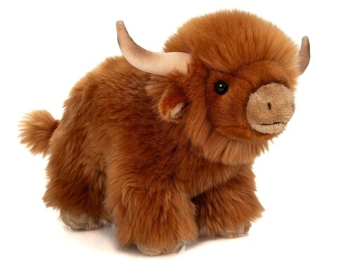 Hermann Teddy Knuffel Schotse Hooglander 28 cm