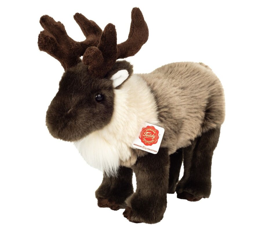 Cuddly Reindeer Standing 32 cm