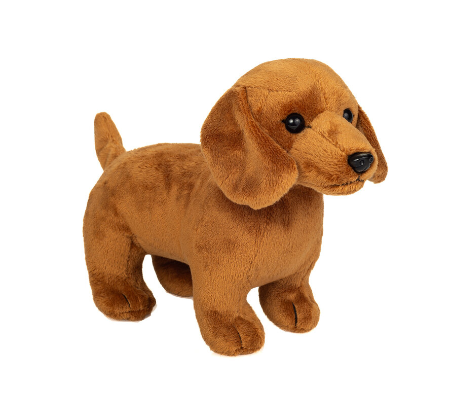 Cuddle Dachshund Standing 3-colors. kind. 21 cm