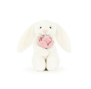 Jellycat Bashful Bunny With Peony (Small)