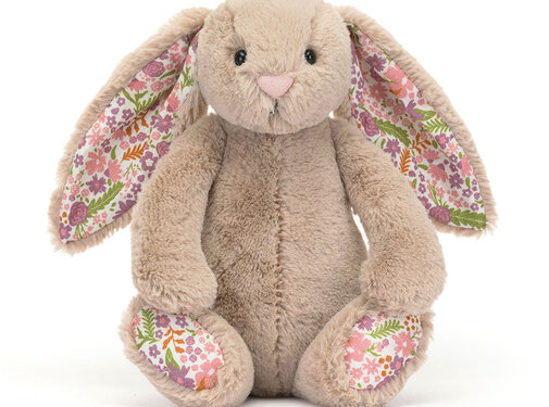Jellycat Knuffel Konijn Jellycat Blossom Beige Bunny Petal 18 cm